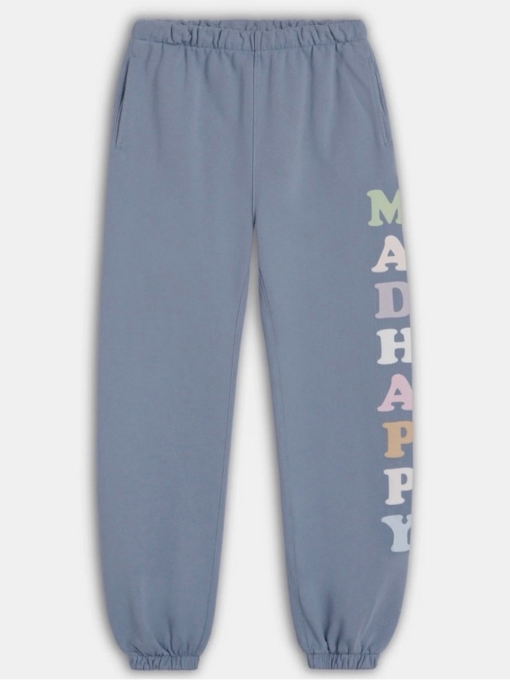 Madhappy pastels French terry sweatpants joggers high rise blue
